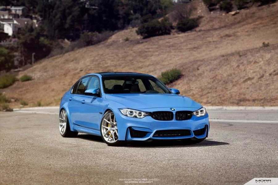  BMW M3 on MORR Wheels 2014 года  (фото 1 из 10)